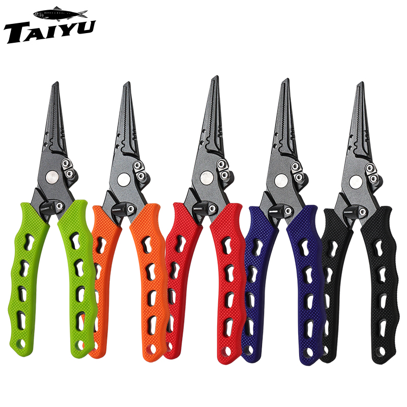 Fishing Equipment On Sale - Szczypce wędkarskie TAIYU 5-kolorowe ze stali