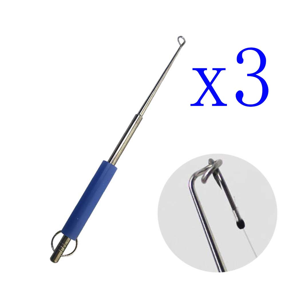 Fishing Equipment Warehouse - Zestaw 3 szt. nierdzewnych narzędzi do