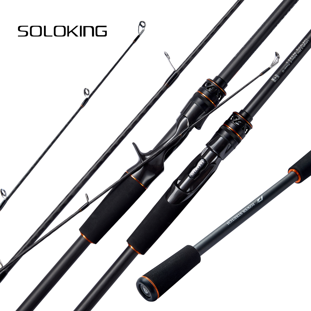Fishing Equipment Guide - Wędki spinningowe i castingowe SOLOKING FLUXUS