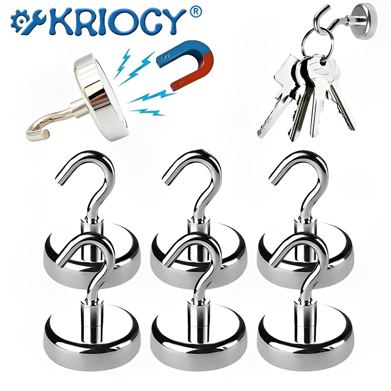 Fishing Equipment Basics - Mocny, mocny, okrągły magnes neodymowy Hak