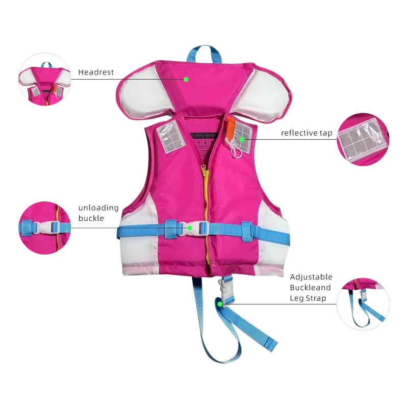 Fishing Vest Jacket - Kamizelka do pływania dla dzieci Kamizelka