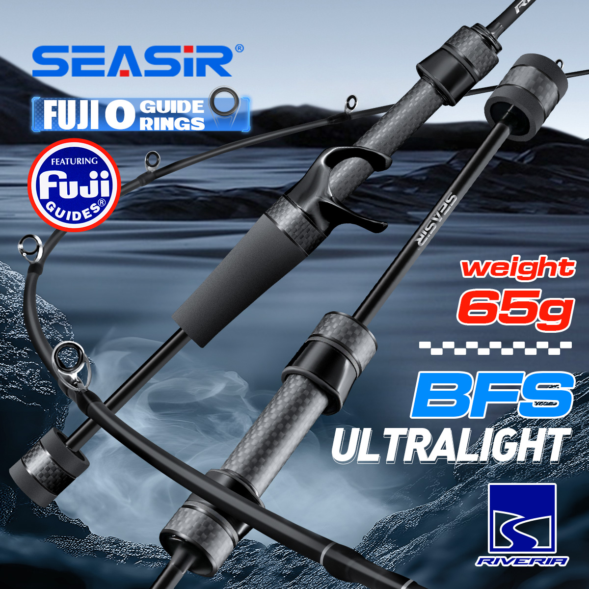 Fishing Equipment Guide - Seasir Riveria BFS Ultralekki Wędzisko Spinningowe