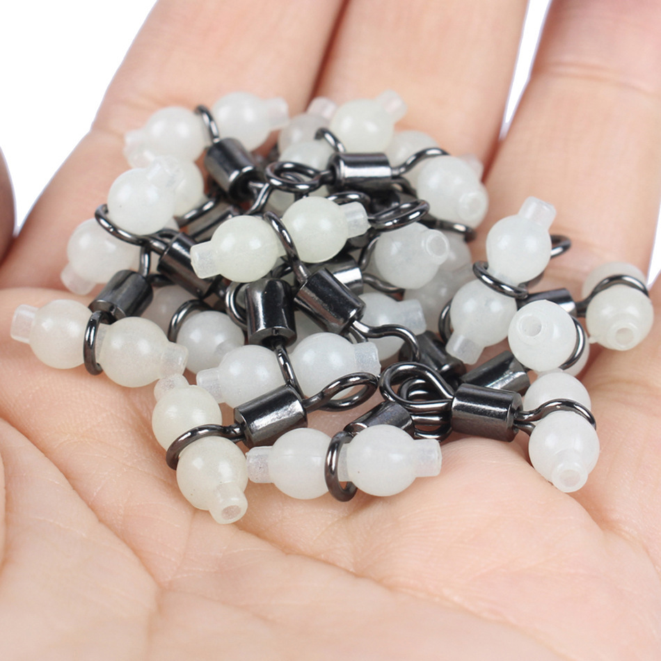 MNFT 100Pcs Świecące 3-drożne  – Fishing Equipment On Sale recenzja i cena