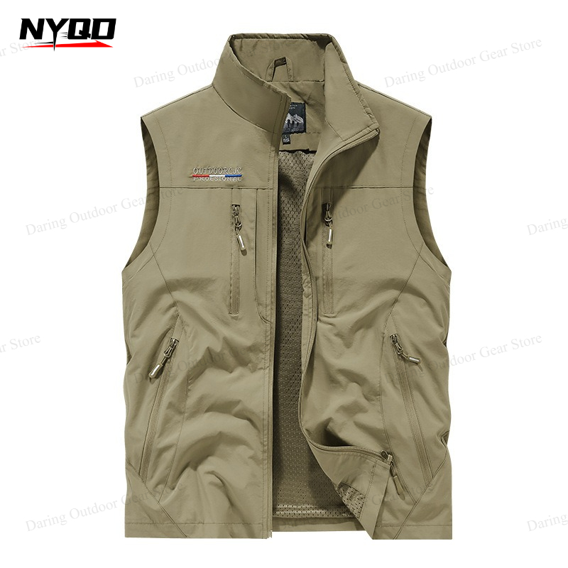 Męska kamizelka wędkarska dla  – Fishing Vest Jacket recenzja i cena