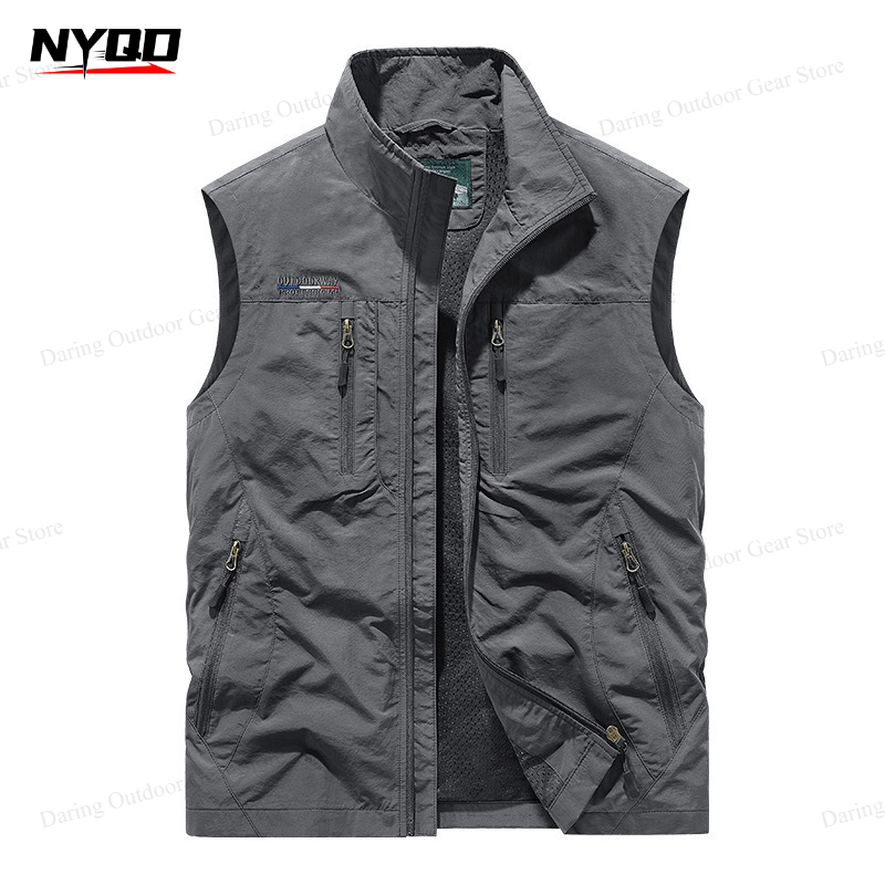 Męska kamizelka wędkarska dla  – Fishing Vest Jacket recenzja i cena