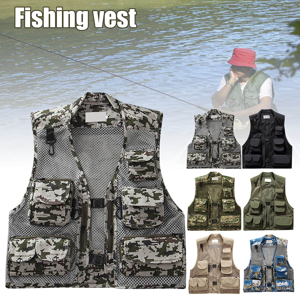 Nowa męska kamizelka wędkarska – Fishing Vest Jacket recenzja i cena