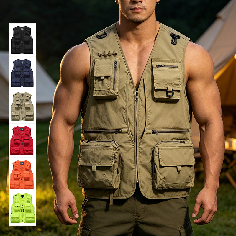 Letnia kamizelka robocza do ak – Fishing Vest Jacket recenzja i cena